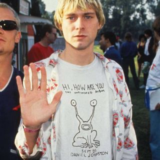 Daniel Johnston Shirt Hi How Are You Indie Nirvana Rock