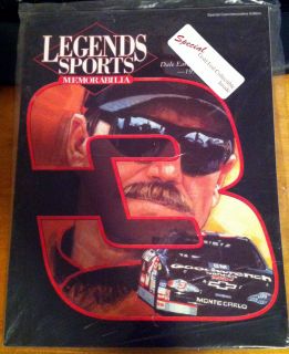 DALE EARNHARDT Legends Sports Memorabilia Special Edition w/ Gold Foil