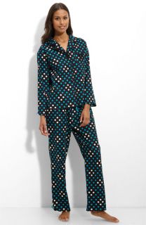 Betsey Johnson Print Flannel Pajamas