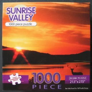 Dalmatian Press Puzzle Sunrise Valley New SEALED
