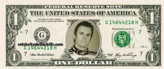 INDY DRIVER DAN WHELDON #1 DOLLAR BILL UNCIRCULATED MINT US CURRENCY