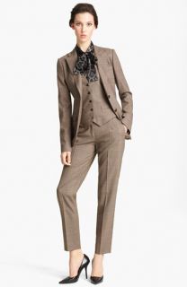 Dolce&Gabbana Prince of Wales Blazer & Crop Pants