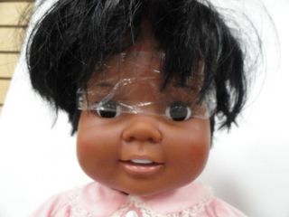 1973 Vintage Ideal Black Baby Crissy Doll in Original Box