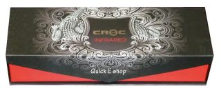 New Turboion Croc Infrared 1 1 2 Hair Flat Iron 1 5 Heats Up to 450