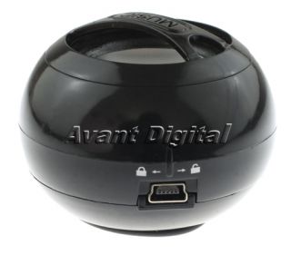Portable Black Cute Mini Sound box Speaker For Laptop Ipod Mp4