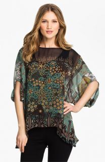 Citron Silk Tunic with Camisole