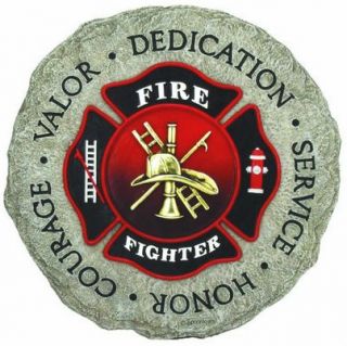  Full Color Maltese Cross Wall Plaque Great Firefighter Gift