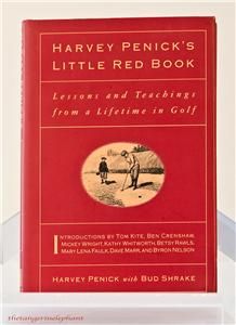 Harvey Penicks Little Red Book 1992 Lessons in Golf