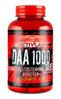 Activlab 1000mg DAA D Aspartic Acid Testosterone Booster Anabolic 120