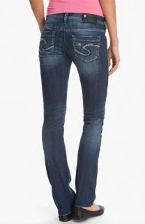 Silver Jeans Co. Manchester Straight Leg Jeans (Juniors)