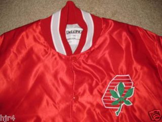 Ohio State Buckeyes Evan Turner Satin Vintage Jacket LG