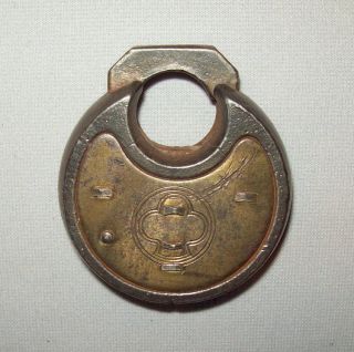 NICE ANTIQUE VTG OLD EARLY 1900s CYCLOPS YALE & TOWNE MFG CO PADLOCK