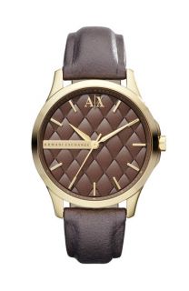 AX Armani Exchange Quilted Dial Watch