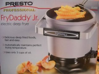 Presto Professional Fry Daddy Jr Electric Deep Fryer 05422 New in Box