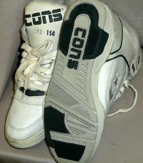 RARE Vtg 80s 90s ERX 150 Converse Hi Basketball Sneakers Shoes Size