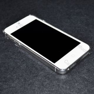 New Crystal Clear Ultra Thin Plastic Case For iPhone 5 w/ Free Screen