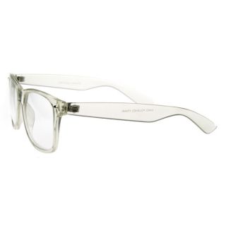  Transparent Translucent Crystal Frame Clear Lens Shades Glasses 8050