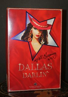 Platinum Label Dallas Darlin Convention Barbie Doll 2007 Signed