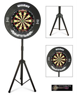 The Darts Caddy Kit Portable Dartboard Stand for the Serious Darts