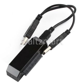 Black USB Hard Drive Disk HDD Data Transfer Adapter Cable Kit for Xbox