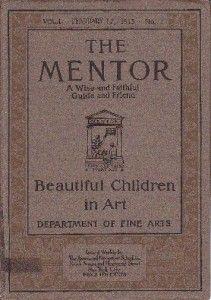 Children History in Art Dauphin Blue Boy Baby Stuart Childhood 1913