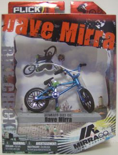 Dave Mirra Flick Trix BMX DC Fingerbike Bike Check 2010