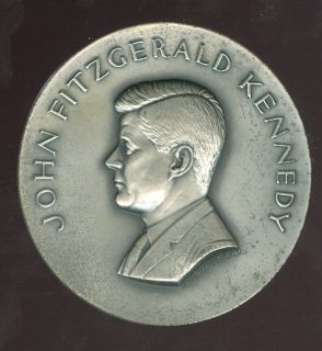 1961 JFK Kennedy Inaugurated 2 75 999 Silver Medal