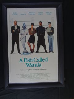 Fish Called Wanda 1988 One Sheet FN Comedy Crime Jamie Lee Curtis
