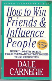  Win Friends and Influence People by Dale Carnegie 1998 Trade Paperback