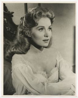 1940s Pin Up Photograph Rhonda Fleming Glamour Portrait Large Queen