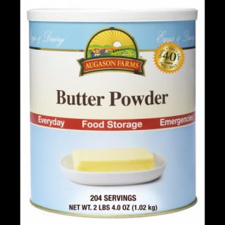 BUTTER POWDER #10 Can 204 Servings 36oz 10 Years Emergency Survival