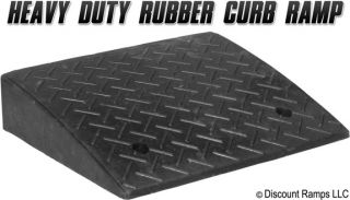 40 000 lbs Portable Rubber Curb Dolly Ramp 4 3 High KR01