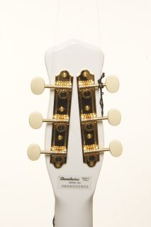 Danelectro 59 Reissue Electric Guitar White w Gold HW