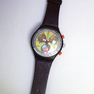 Swatch Dancing Feathers SCO100 Swatch Chrono from 1994