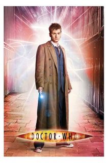 Doctor Who Poster David Tennant Time Travel Brand New
