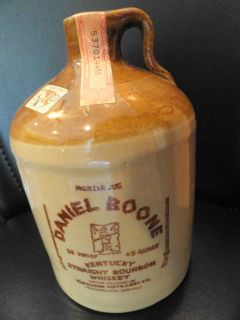 Vintage Daniel Boone Pioneer Whiskey Jug 219 1974 State of Maryland