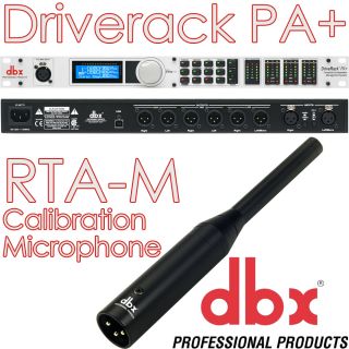 dbx Driverack PA+ Digital Speaker Processor with RTA M Microphone