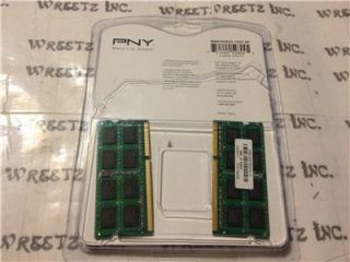 PNY DDR3 8GB Dual Channel Laptop PC3 10666 1333MHz 1066MHz Windows Mac