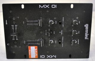  Gemini MX01 DJ Mixer