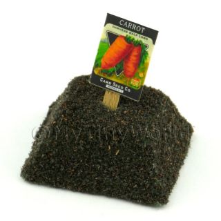  Dolls House Danvers Carrot Seed Packet Stick
