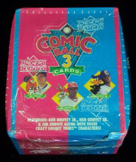1992 Upper Deck Comic Ball 3 Wax Box