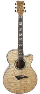 Great Brand New Dean Peqagn Performer Quilt Ash Acoustic Electric
