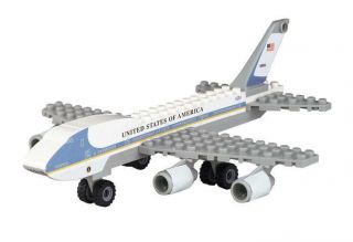 Daron Toys Best Lock Construction Toys Air Force One Plane Mint BL222