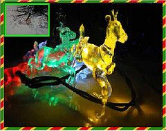 10 Snow Deer Solar String Christmas Outdoor Light Xmas