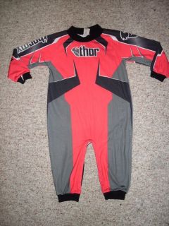 Thor MX Phase Motocross Baby Jersey Onsie One Piece Pajamas 12 18