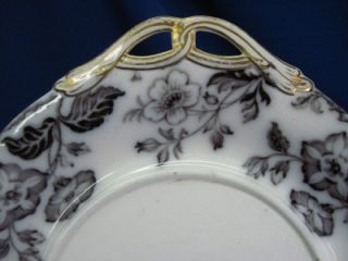 MULBERRY CLEMATIS PATTERN BY DAVENPORT CHARGER / SOUP TUREEN UNDERTRAY