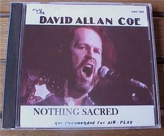 david allen coe nothing sacred cd