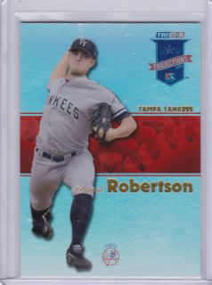 David Robertson 2008 Tristar Reflectives Rookie Yankees RC 13