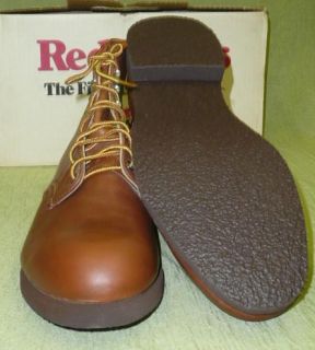 New Mens Red Wing 21226 Made USA Leather Work Boots Shoes Vtg 90s 2000