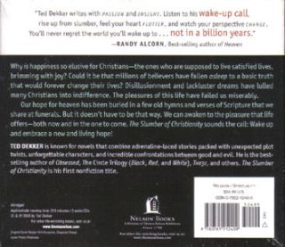  Audio 3 CDs Abridged The Slumber of Christianity Ted Dekker